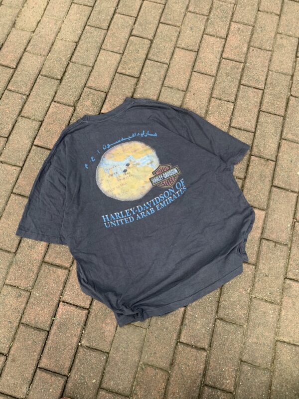 Vintage 1996 Harley-Davidson T-Shirt One World - Image 6