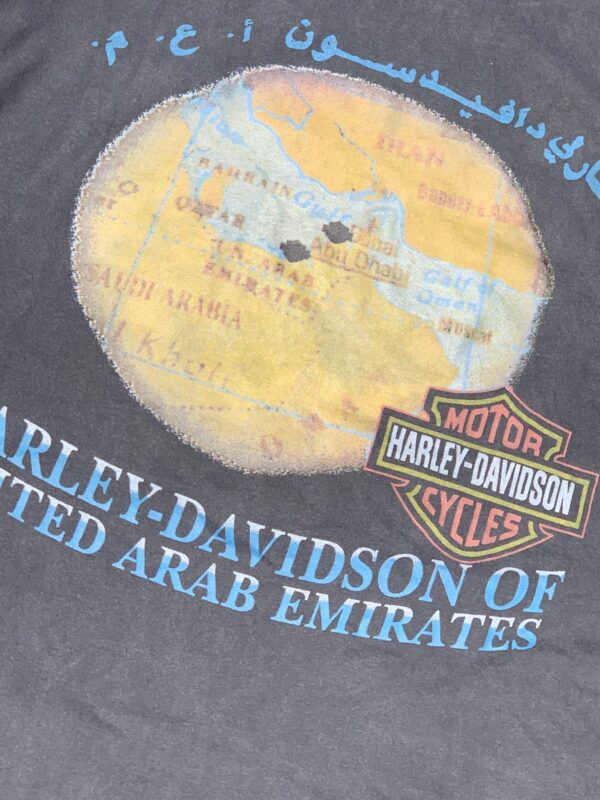 Vintage 1996 Harley-Davidson T-Shirt One World - Image 8