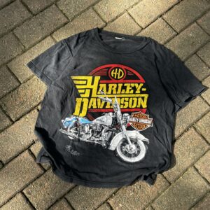 1990 Harley-Davidson 3D Emblem Tee