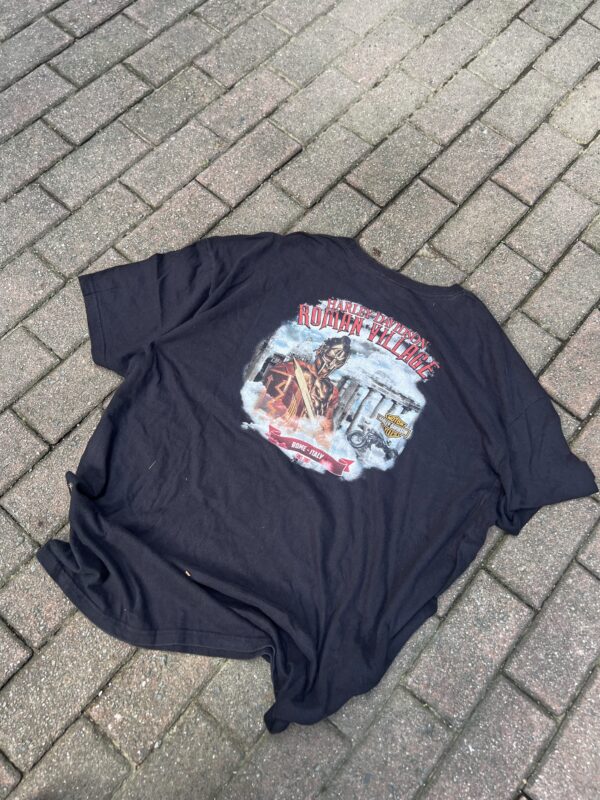Vintage Harley-Davidson “Roman Village” T-Shirt - Image 6