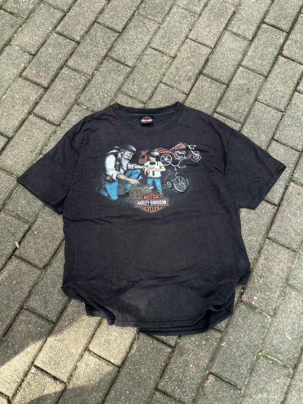 Vintage Harley-Davidson “Father & Son” T-Shirt - Image 2